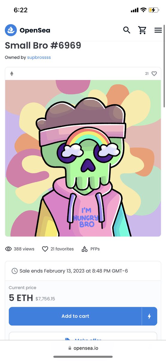 supbrosssss's tweet image. It’s time to let go of this beauty. 

Earns you 50 SB coins weekly and is one heck of a 1/1🙌

Fiat, eth, and trade offers welcome:)

If I find a deal in the next 48 hours I like, I’ll give a bro away to someone who retweets and tags 3 friends 😎