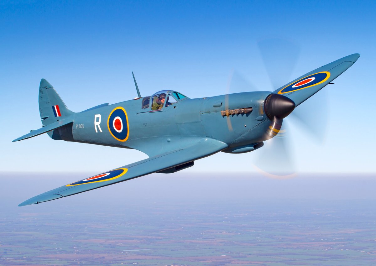 platfighters's tweet image. For Sale: 1944 Supermarine Spitfire PR XI PL965. A very original Spitfire with continuing history and flying with its original factory installed Merlin engine. All military and combat records. platinumfighters.com
#spitfire #spitfireforsale #warbirds #platiniumfightersales