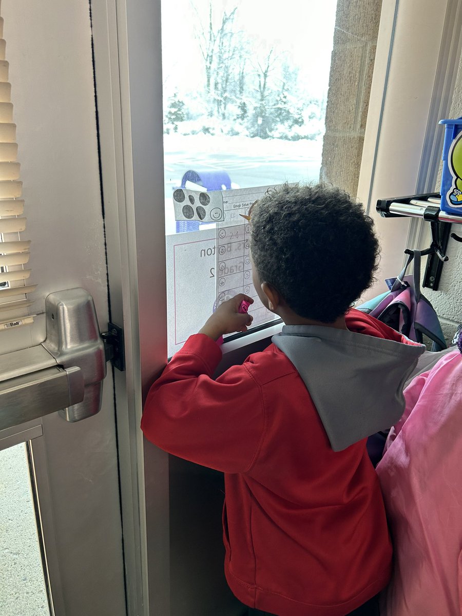 barton2ndgrade's tweet photo. We love solving the room! They are always excited to be able to move and learn. They had to count a collection of coins. #wegienkawildcat https://t.co/xNernFAfeW