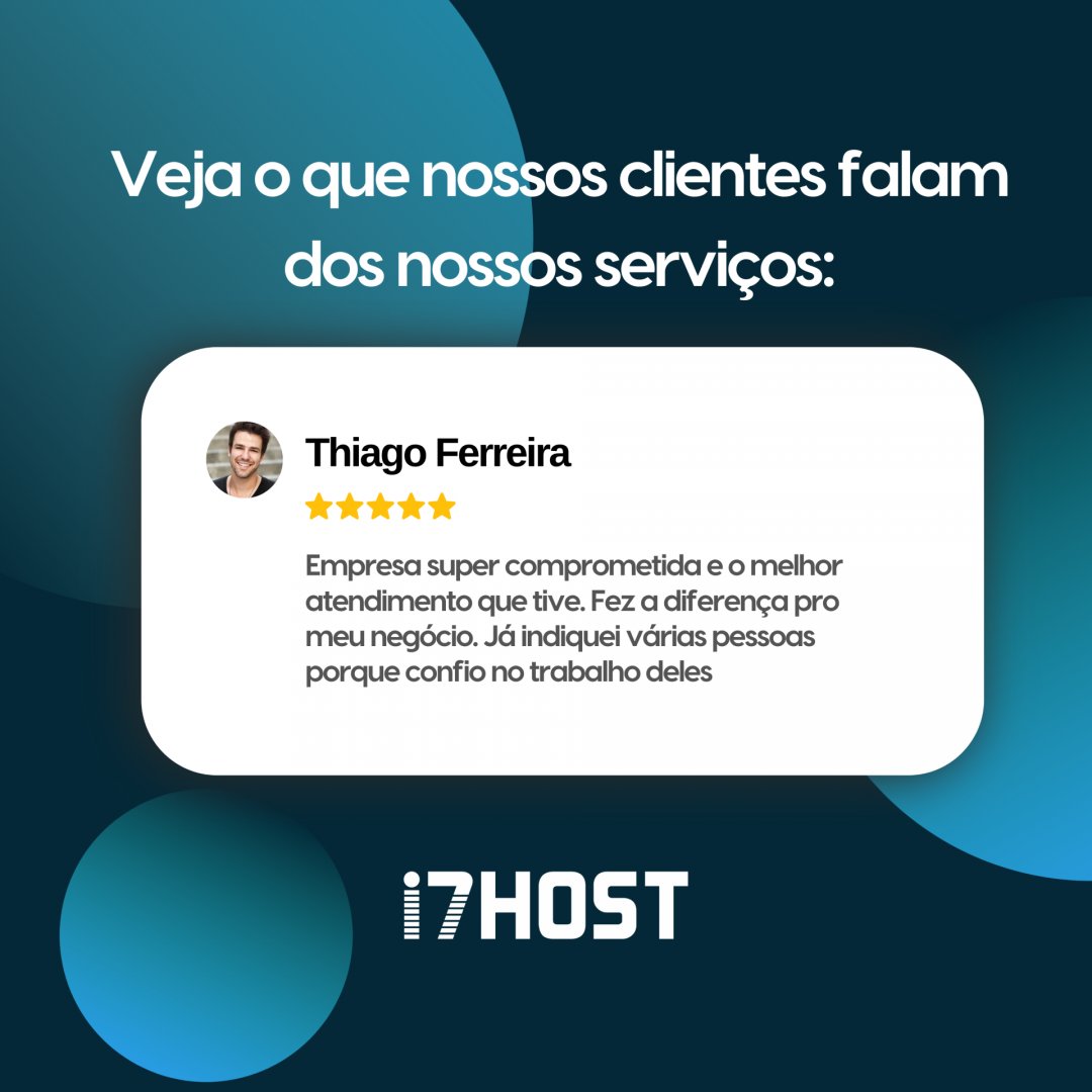 i7host's tweet photo. Mais um cliente satisfeito!
São depoimentos como este que fazem com que sigamos em frente, buscando sempre prestar a melhor assistência de forma individualizada e certeira.
O próximo depoimento será o seu, clique no link da bio estamos lhe esperando e prontos para lhe ajudar https://t.co/72a8JNJwXS