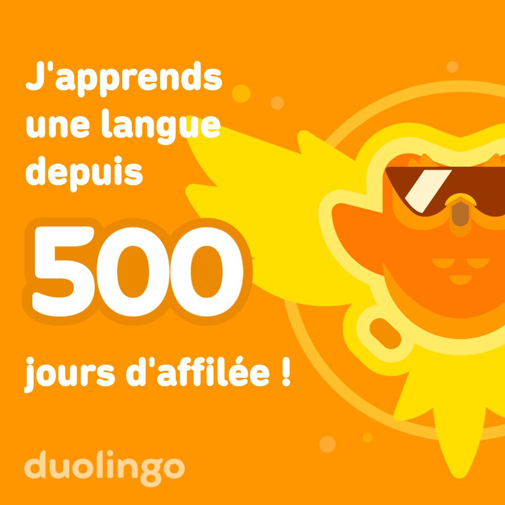 Marieee2106's tweet photo. Apprends gratuitement une langue avec moi ! Duolingo est fun, et en plus ça marche ! Rejoins-moi sur Duolingo : https://t.co/hduTr3udic https://t.co/jRsRgODKL7