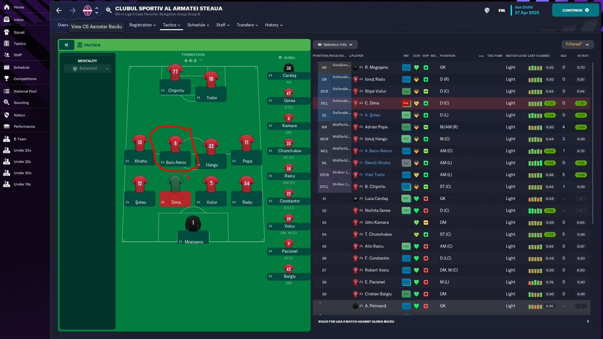 fmro's tweet image. Ce tactici avem în eşalonul secund în sezonul 2024-2025? Vino pe forum să afli din salvarea noastră: bit.ly/3XNe4yt
