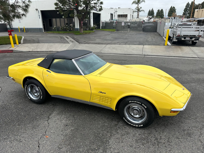 1970 Daytona Yellow convertible; Factory air conditioning & excellent condition! $39,900 OBO
Call today 714-630-0700

#c3 #Corvette #v8 #v8power #musclecars #MuscleCarMonday