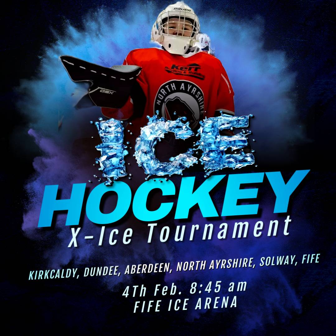 All the best of luck to our u10s team this weekend when they travel over to Fife for their X-Ice Tournament. 4th Feb 8:45am Face Off