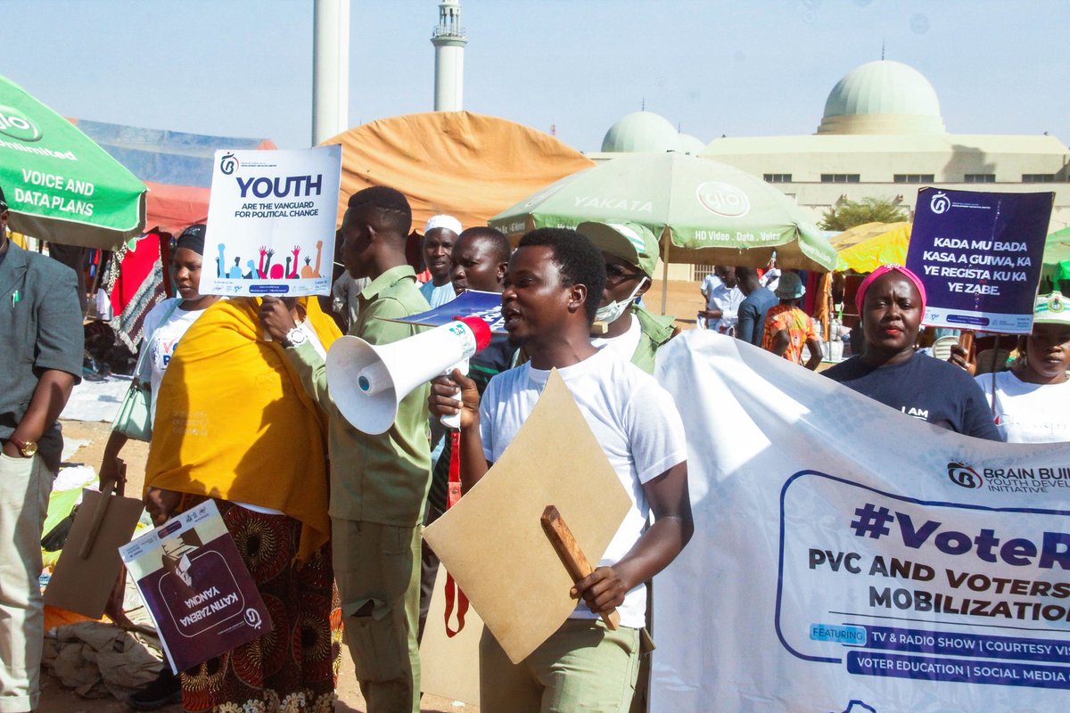 yvotenaija's tweet photo. To let them know that #TheNigeriaWeWant is possible through our PVC, achievable and ultimately attainable.

We just need to #GetOurPVC 

A big thank you to @ng_youthfund https://t.co/xsN1JookUF