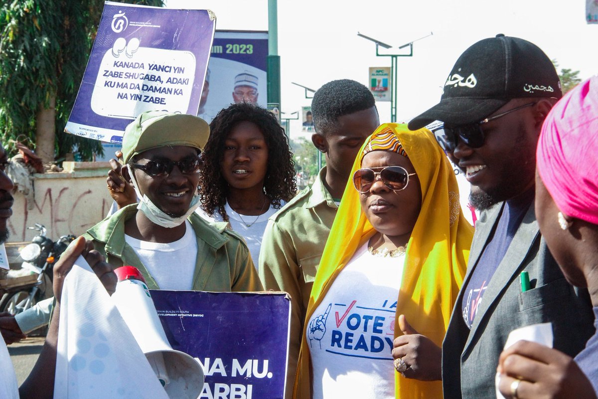 yvotenaija's tweet photo. To let them know that #TheNigeriaWeWant is possible through our PVC, achievable and ultimately attainable.

We just need to #GetOurPVC 

A big thank you to @ng_youthfund https://t.co/xsN1JookUF