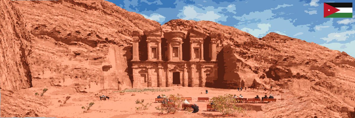 One of the 7 wonders of the world in Petra, Jordan 🇯🇴 

We have all 7 in our collection, which wonder of the world would you want to mint 👀

🌎🌍🌏#voicetheunheard #NFTArts #NFTProject