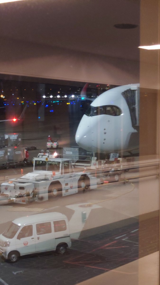 liberta2019's tweet photo. 修行ではないですが那覇行きます😄

A350乗りたかっただけです😆
A350の1号機でした✨

帰りはANA です（笑）

#jal
#A350
#ana https://t.co/V6X9FgKOMl