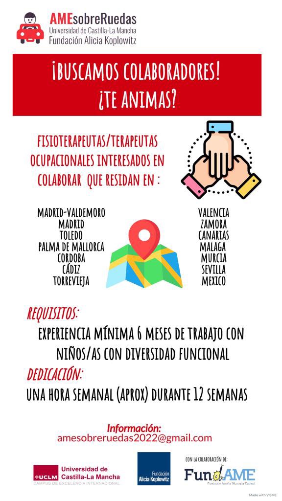 Egmar Longo (@longoegmar) on Twitter photo Muy buena oportunidad para colaborar en el proyecto de #poweredmobility in #ame #amesobreruedas <a href="/palomo_carrion/">Rocio palomo carrion</a> <a href="/maria_pla_ro/">Maria Plasencia</a> <a href="/SorayaPacheco67/">Soraya Pacheco</a> <a href="/beadeanbel/">Bea de Andrés Beltrán</a> <a href="/mrbrodenas/">Maribel Ródenas</a> <a href="/uclm_es/">Universidad de Castilla-La Mancha</a> Muy buena oportunidad para colaborar en el proyecto de #poweredmobility in #ame #amesobreruedas <a href="/palomo_carrion/">Rocio palomo carrion</a> <a href="/maria_pla_ro/">Maria Plasencia</a> <a href="/SorayaPacheco67/">Soraya Pacheco</a> <a href="/beadeanbel/">Bea de Andrés Beltrán</a> <a href="/mrbrodenas/">Maribel Ródenas</a> <a href="/uclm_es/">Universidad de Castilla-La Mancha</a>