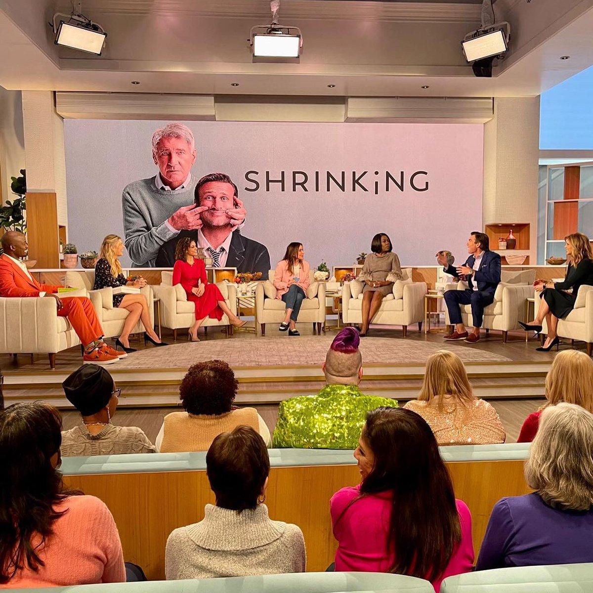ShainaHumphries's tweet photo. Wow, that was so much fun! I’m so grateful for the experience. The cohosts are just as kind and fun as they seem on your TV. And the amazing team behind the scenes makes it all look easy! Thanks so much for having me, @TheTalkCBS! https://t.co/gZuEPehN8U