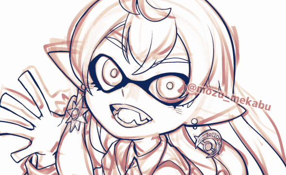 「【wip】Vtuberさん描くのたのしい 」|まなかし めかぶ🍜🌸のイラスト