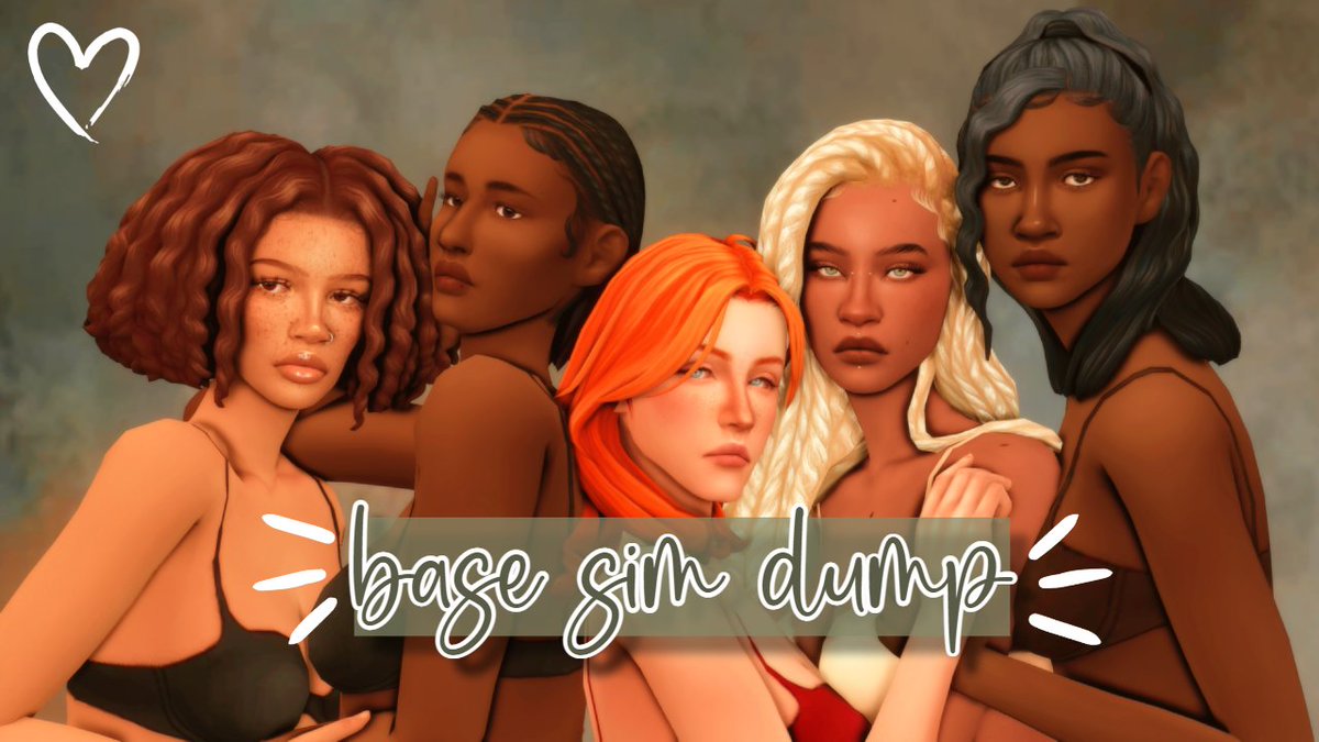 prixiepae's tweet photo. making sims to celebrate 1,000 subscribers on youtube! hope you enjoy! #TheSims4 

▶ https://t.co/3hfXZXJtKT 🤍 https://t.co/cL2AtbF1Up