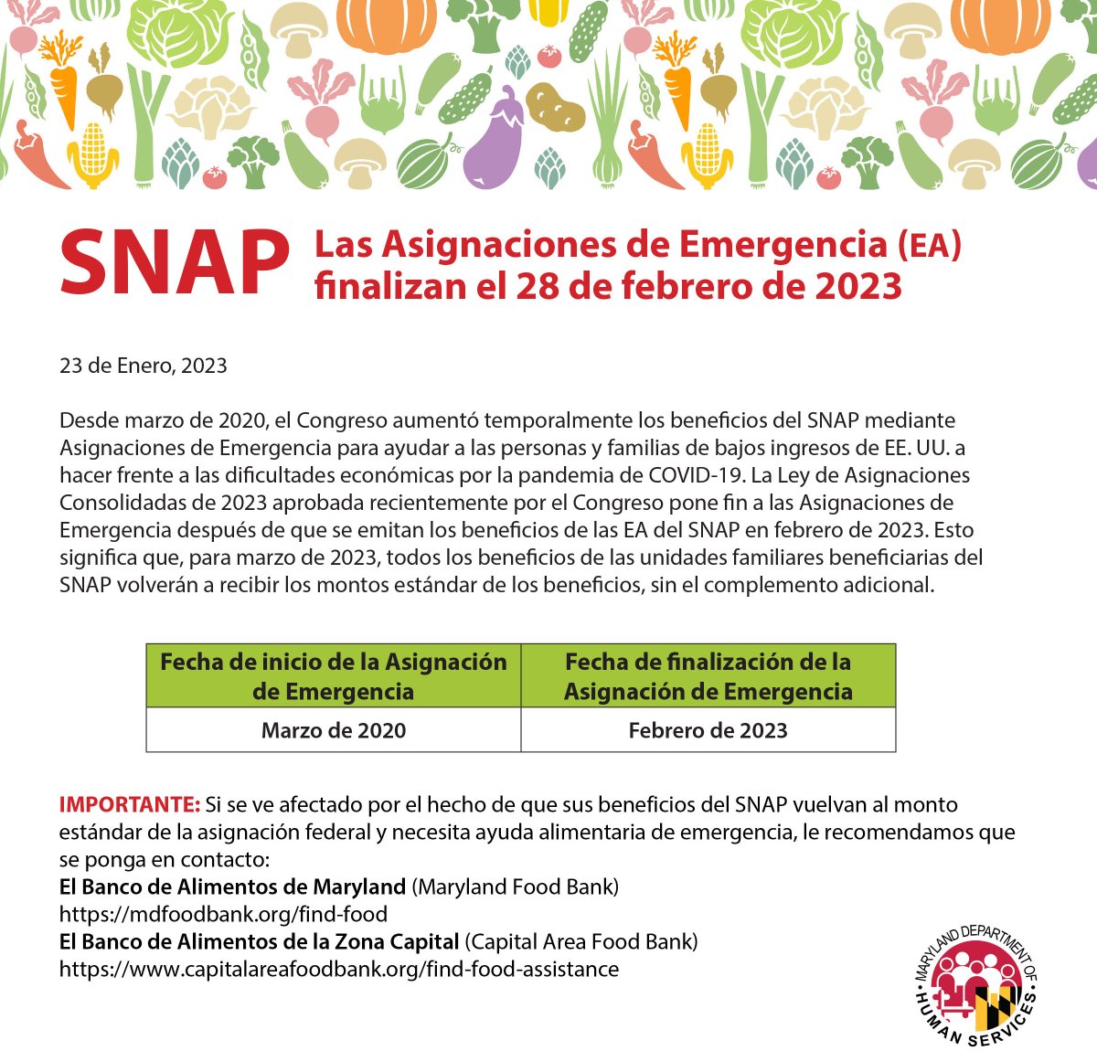 Anne Arundel Health on Twitter "The federal government announced