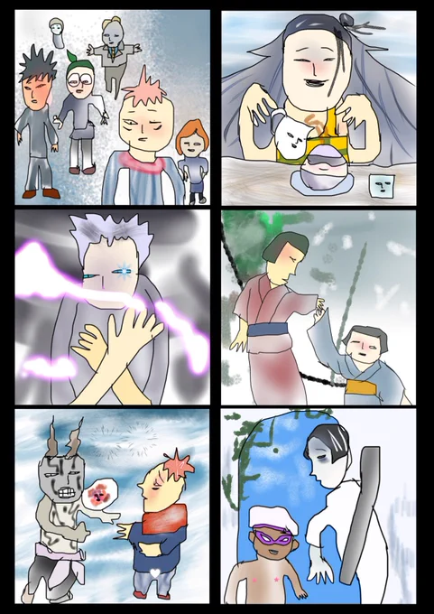 作画崩壊編...
アニメ後期OPより🙇‍♂️
このシリーズ見たい方いるのか不安になってきた🥲 