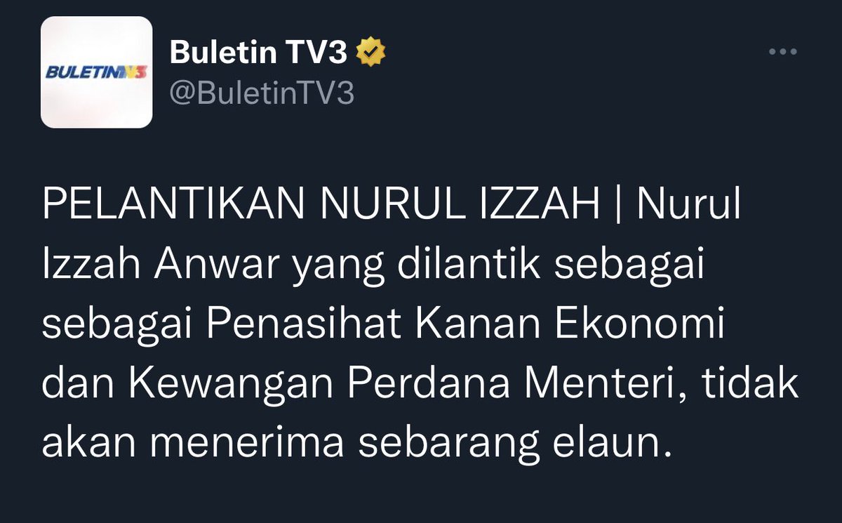 edyham's tweet photo. Tahniah Nurul Izzah .. untunglah jadi anak PMX tpi RUGI xde gaji 😂😂 .. korang semua rilekss arr https://t.co/MuhEYoUM7o