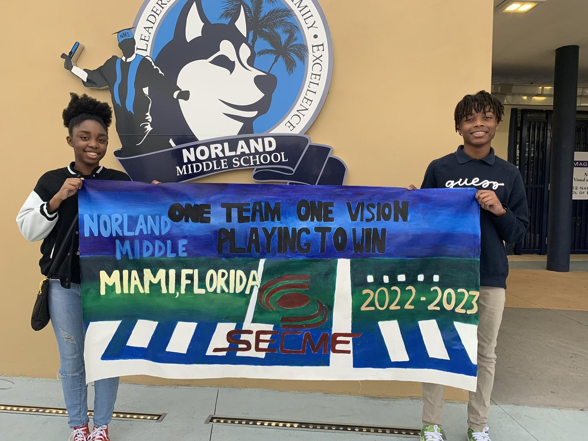 Norland Middle (@norlandmiddle) on Twitter photo Introducing the 2022-2023 SECME Banner created by Mrs. Atkinson’s Magnet students! #secme #magnet #art #huskynation <a href="/SuptDotres/">Jose L. Dotres, Ed.D.</a> <a href="/MsLewis_NRO/">Ann Lewis</a> <a href="/alexsantoyo75/">Alexander Santoyo</a> <a href="/docstevegallon/">Dr. Steve Gallon III</a> <a href="/MDCPS/">Miami-Dade Schools</a> Introducing the 2022-2023 SECME Banner created by Mrs. Atkinson’s Magnet students! #secme #magnet #art #huskynation <a href="/SuptDotres/">Jose L. Dotres, Ed.D.</a> <a href="/MsLewis_NRO/">Ann Lewis</a> <a href="/alexsantoyo75/">Alexander Santoyo</a> <a href="/docstevegallon/">Dr. Steve Gallon III</a> <a href="/MDCPS/">Miami-Dade Schools</a>