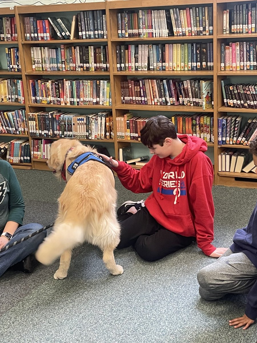 MsMiletto's tweet photo. Tucker time with 2nd period! 🐶 #kvhatters https://t.co/yReaUD329l