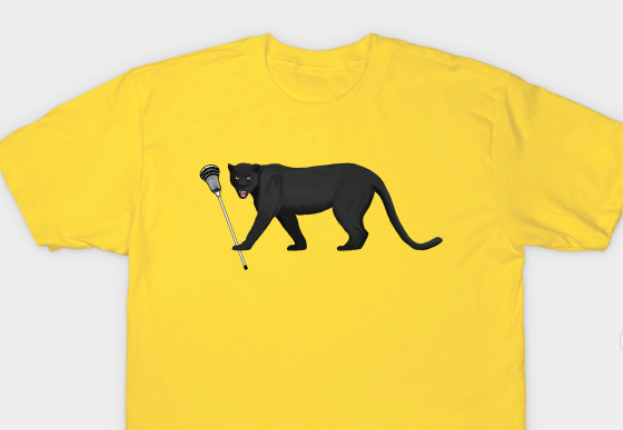 thanks to the PANTHER LACROSSE fan for buying a T shirt at our TeePublic site 🥍❤️

lots of color choices too

teepublic.com/t-shirt/172327…

#AYearForArt #BuyArtNotCandy #Panthers #PantherLacrosse #lacrosse #NCAAMLAX #NCAAWLAX #d1lax #d3lax #d2lax #GoPanthers