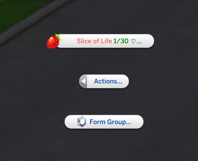KawaiiStacie's tweet photo. (The Sims 4)
I have updated the 𝐬𝐥𝐢𝐜𝐞 𝐨𝐟 𝐥𝐢𝐟𝐞 𝐦𝐨𝐝 individual and complete version. They no longer override the "action" menu but is located inside it.

Download Complete: https://t.co/X756fEp71t
Download Individual: https://t.co/vJxBKIvzIm https://t.co/ARKQO72aBT