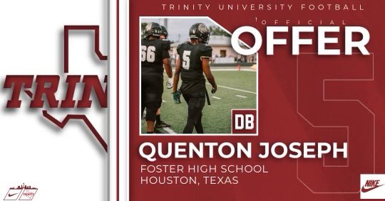 #AGTG I am blessed to say I have received my 8th offer from trinity university!! <a href="/CoachEkanem/">Coach Ekanem 🇳🇬</a> <a href="/JerhemeUrban83/">Jerheme Urban</a> <a href="/CoachPatchmc42/">CoachMColeman</a>