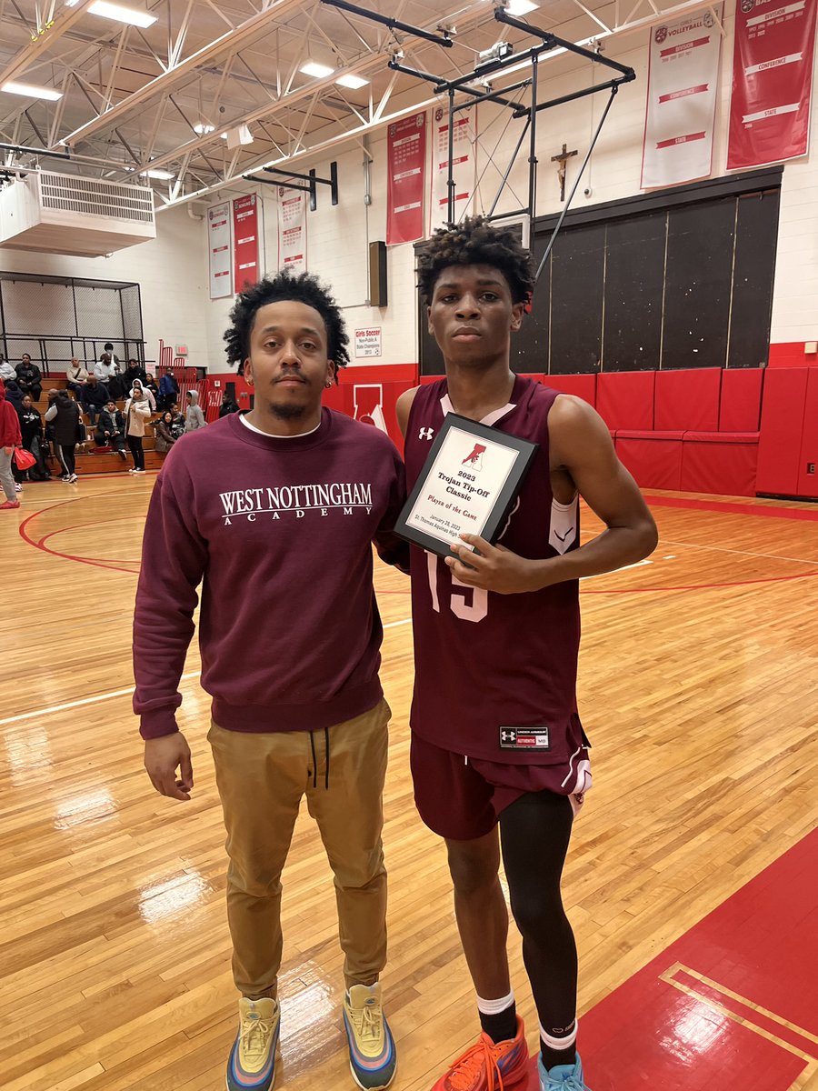 CGib0's tweet photo. Congrats to DJ Brown ‘25 for receiving player of the game at the 2023 Trojan Tip Off Classic @ St. Thomas Aquinas❗️ DJ is averaging 34.1 pts in the last 7 games ‼️ #GoRams 🐏 https://t.co/KqjNqq3Ydx