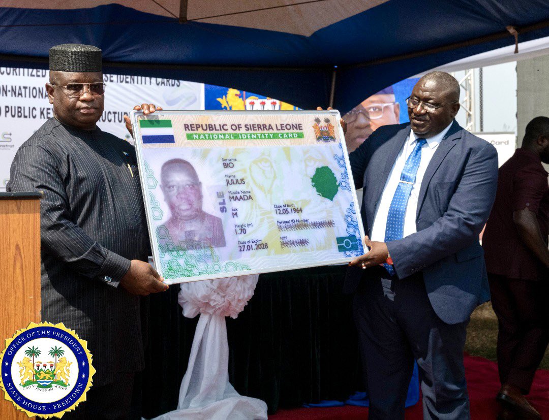 Africa Updates on Twitter "RT PresidentBio The biometric National ID Card is a chipbased