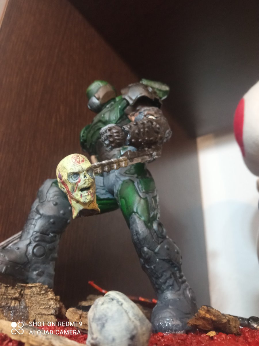 MutohCrew3D's tweet photo. El DoomSlayer viene para dar estopa a los demonios y a los que no se comen la verdura, si quieres esta figura de Doom, ya sabes... MD https://t.co/lelQ8fpDDp