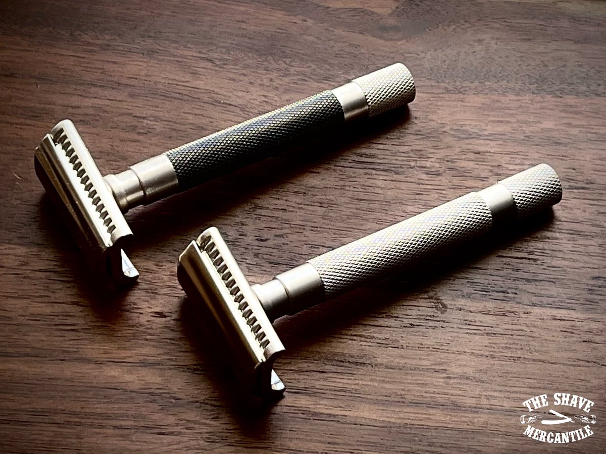 TSMercantile's tweet photo. Parker 55SL-SC & 55SL-GR Semi-Slant Safety Razors
Details --> https://t.co/XlxVJfxvBw
#TheShaveMercantile #wetshaving #slants #therighttoolsforthejob https://t.co/3tOTurefpI