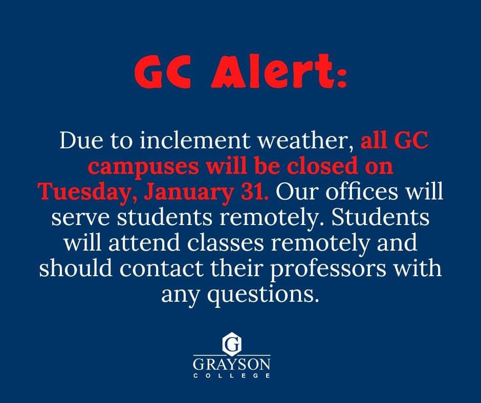 Grayson College tweet media