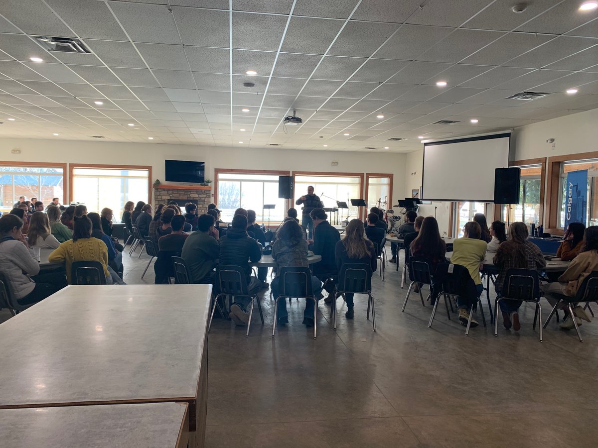 sendcalgary's tweet image. Our Send City Catalyst, Johnny, is at Millar College of the Bible today calling students to missional living and church planting!