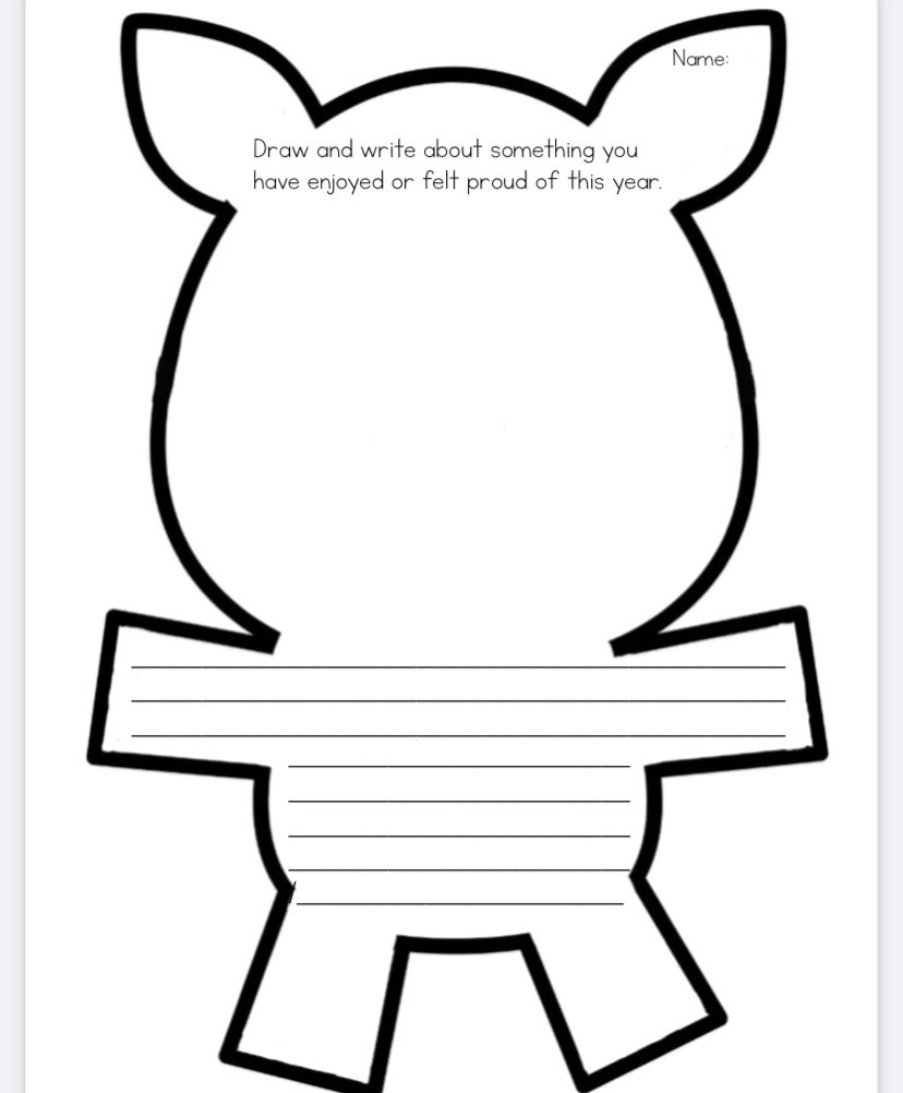 MrsLauraAbel's tweet image. Rockin’ rhino reflections! Some students got creative and turned them into cows, pigs and even rainbow unicorns. Students were able to reflect on their learning skills and their year so far! @silwrdsb #personalreflections