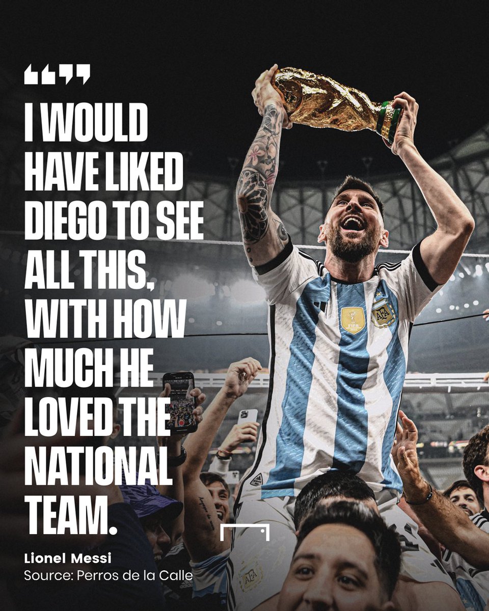 If only Diego Maradona could have seen Argentina's World Cup triumph 🥺