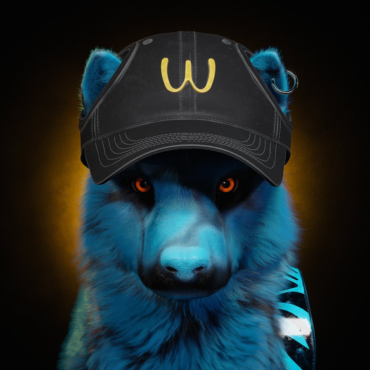 apor0x's tweet photo. In honor of Demo Eve, a blue chain https://t.co/ncnH1RN5cU