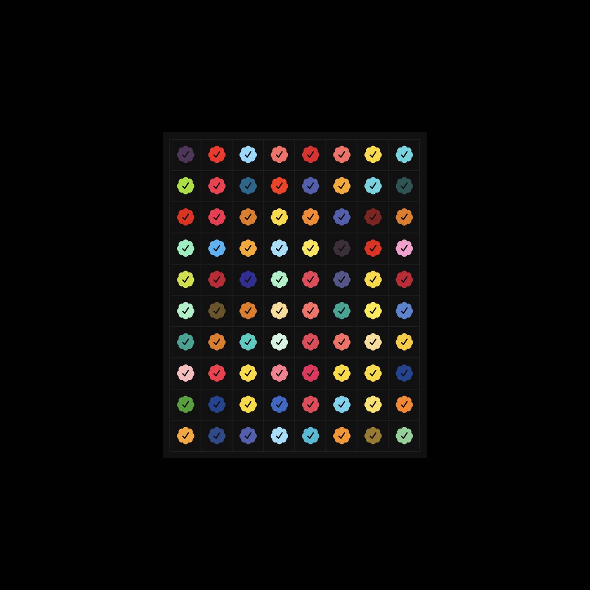 checksNFT's tweet photo. ☑️ Checks is an infinite canvas for expression that is designed to challenge the concept of ownership and authorship in the age of the internet. 

The mint is now open!
https://t.co/EEPdvA4dzN https://t.co/lHPC6PfTst