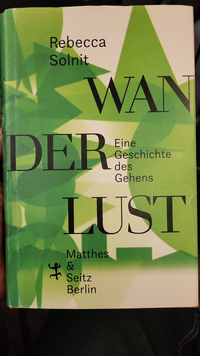 Womit fängt es an? Muskeln angespannt. 

Rebecca Solnit
Wanderlust. Eine Geschichte des Gehens

#buchbeginn
<a href="/Buchbeginn/">#Buchbeginn</a>