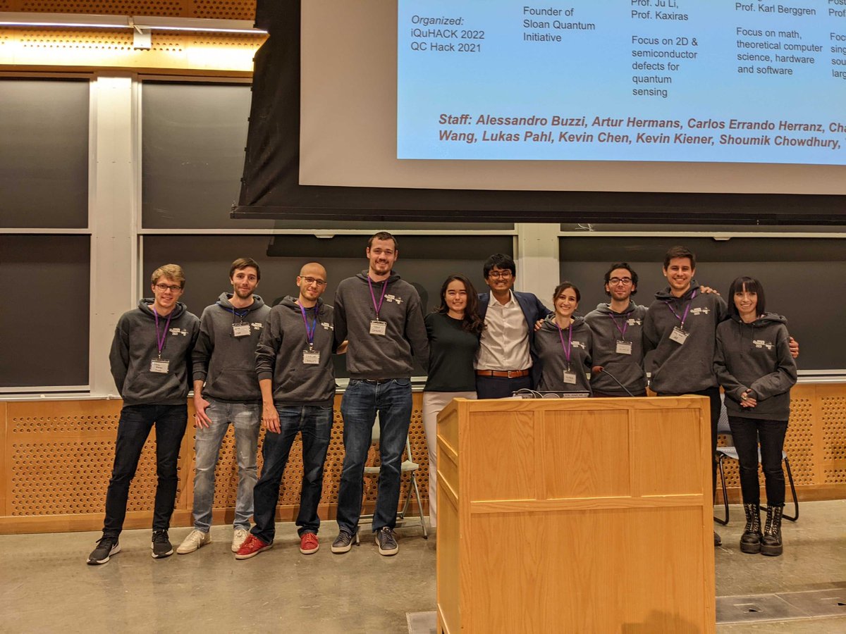 Incredible weekend at the #iQuHack2023. Amazing meeting all these talented and dedicated people. Glad I could help out, and make this an unforgettable experience for over 250 in person participants. <a href="/MIT/">Massachusetts Institute of Technology (MIT)</a> <a href="/iQu_ISE/">iQuISE</a>