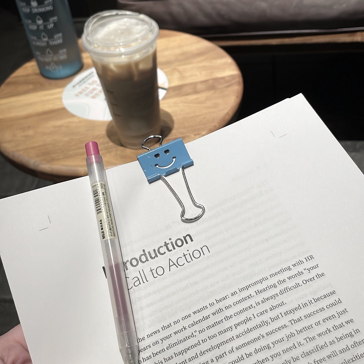 atdpress's tweet photo. Nothing better than a pre-workout coffee date with your latest proofread π Looking forward to diving into @caranorth11βs new book! You can preorder it soon here: https://t.co/lVfddQ52Oe
#AdventuresInProofreading #HappyBinderClip #ATDBooksComingSoon https://t.co/PfTD38E9Gj