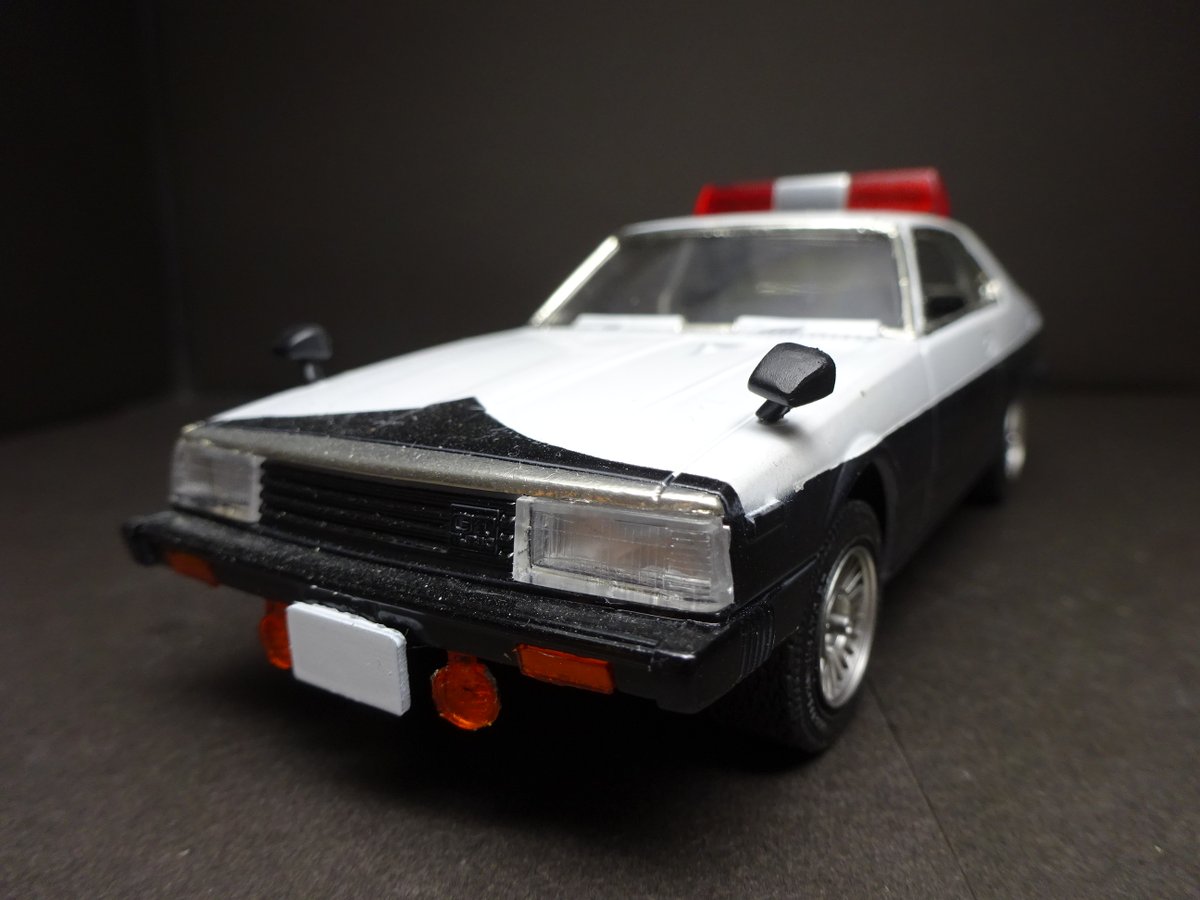 9fUM8tZL9WczczB's tweet photo. #プラモデル #プラモ #カーモデル #アオシマ #AOSHIMA #32scale #西部警察 https://t.co/04yWMAaR8m