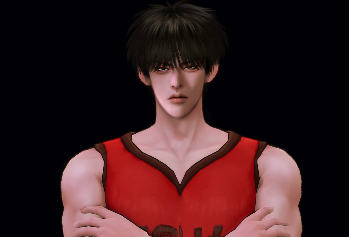 Untitled_SIMS4's tweet photo. 농놀이 유행인가요

#Sims4 #SLAMDUNK #서태웅 https://t.co/AokrngdYXE