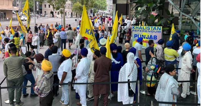Singh91Paramjit's tweet photo. #Khalistan #referendum being held in #Australia today

Khalistan referendum is being held in Melbourne Australia (today) January 29, 2023 to express support for a separate Sikh nation-state. The current “Khalistan movement voting center Melbourne” https://t.co/XWacEE5rxJ
