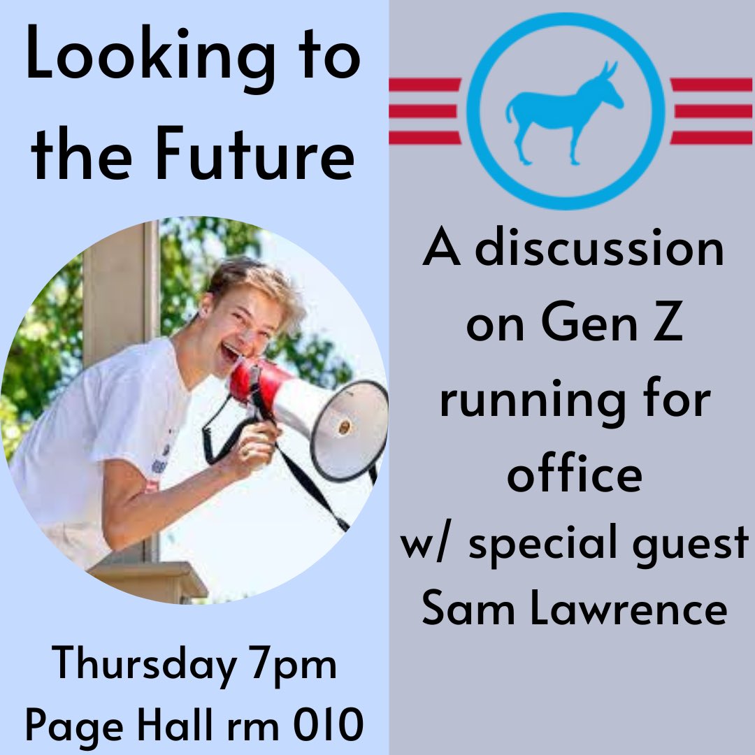 OSU College Dems (@osudems) on Twitter photo Join us this Thursday in Page Hall to speak with <a href="/SamforOhio/">Sam Lawrence</a> about his experiences in running for office as a Gen-Z Democratic candidate! Join us this Thursday in Page Hall to speak with <a href="/SamforOhio/">Sam Lawrence</a> about his experiences in running for office as a Gen-Z Democratic candidate!