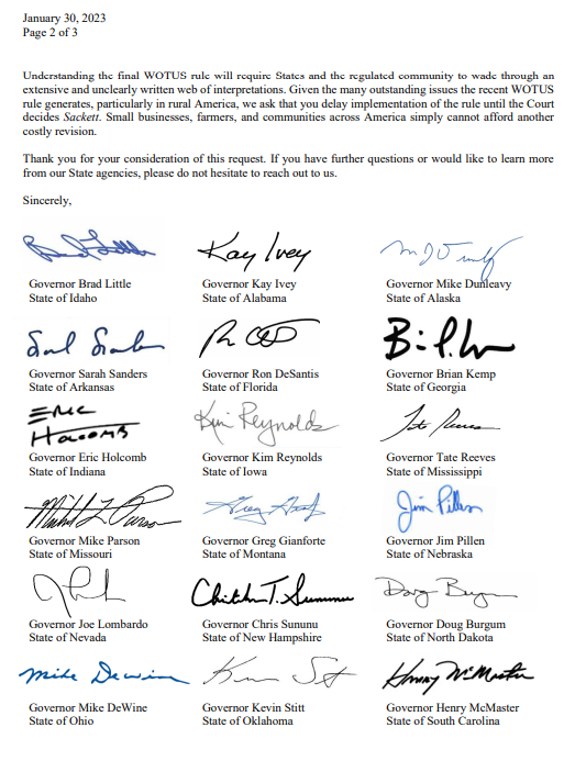CarlyABird's tweet photo. 🚨🚨NEWS: @GovStitt Joins 24 Governors Opposing Burdensome WOTUS Regulations

In a letter sent to President Biden: "Another burdensome and overbroad regulation from the federal government could not come at a worse time for America." https://t.co/nbuelwRaGR