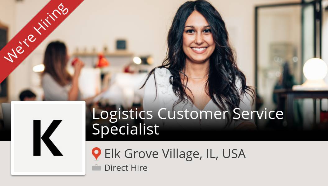 Logistics Customer #Service #Specialist needed in #ElkGroveVillage, apply now at #KellyServices! #job workfor.us/kellyservices/…