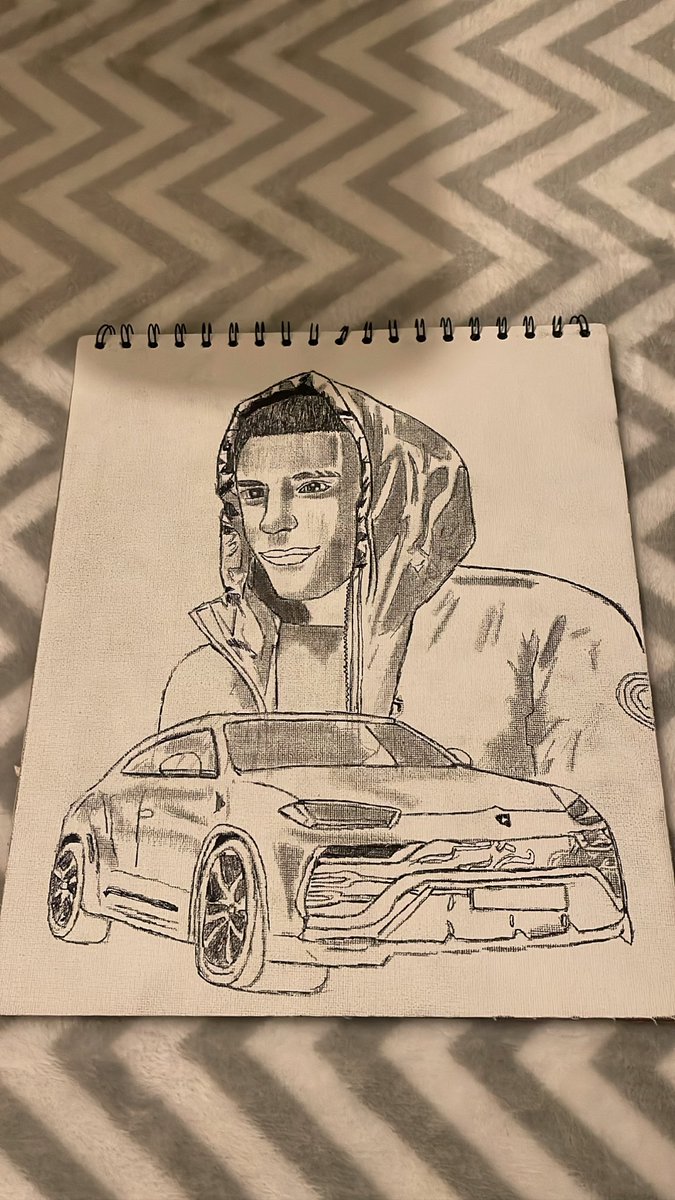 SHumaarah's tweet photo. New sketch is coming 
@ShideBoss X #LamborghiniUrus  imaging if this became album cover it be dream detailing is in progress…

Follow up : hummys26 TikTok 

#ArtOfTheDay #ShideBoss #NewSketch #FORTHECULTURE  #Nacnha #Kangna #DilKo #Art #Drawings  #MusicArtist #SelfTaughtArtist https://t.co/yEr6FVzI8W