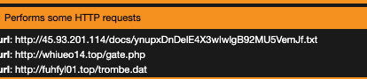 nosecurething's tweet image. Found a #cryptbot sample.  Bloated AutoKMS installer. 
Installed by bloated KMS_Pico_Full_Setup.exe &amp;gt; setup.exe &amp;gt; PS &amp;gt;aspnet_compiler.exe &amp;gt; trombe.exe, dpeditor.exe
🌐45.93.201[.]114/docs/ynupxDnDelE4X3wIwlgB92MU5VemJf.txt
🌐 whiueo14[.]top/gate.php
🌐uhfyl01[.]top/trombe.dat
