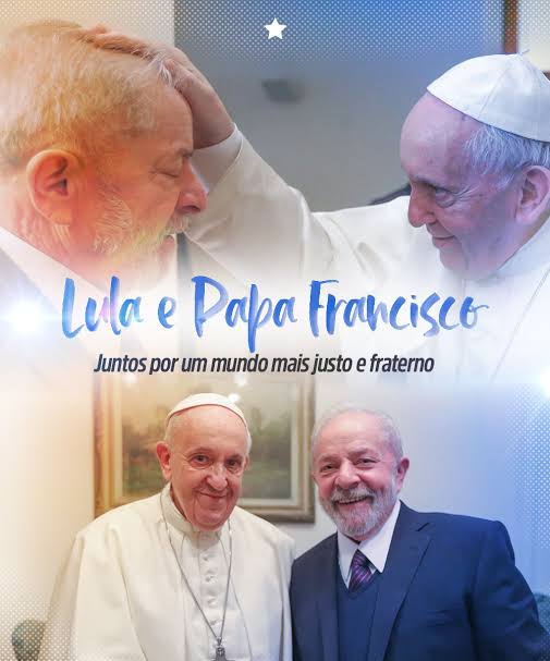 <a href="/LulaOficial/">Lula</a> PRESIDENTE LULA É QUERIDO E RECONHECIDO EM TODAS AS REGIÕES DO GLOBO!
É UM PATRIMÔNIO MUNDIAL!
QUE MARAVILHA VER ESSAS IMAGENS!
UM GRANDE LÍDER QUE TEM TODA A CAPACIDADE DE CONDUZIR JUNTO COM O PAPA FRANCISCO O MUNDO AO CAMINHO DA PAZ!
🤩🦑1️⃣3️⃣⭐⭐⭐🚩🇧🇷🌎🕊️♥️🍀⚖️🫱🏻‍🫲🏾🙏🏽🙏🏽🙏🏽