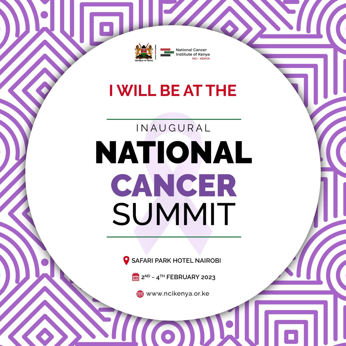 #NationalCancerSummit #CancerAwareness #GetScreened @CancerProgram @NCIKenya @kenconetwork @StomaCentre @KagongaMilicent