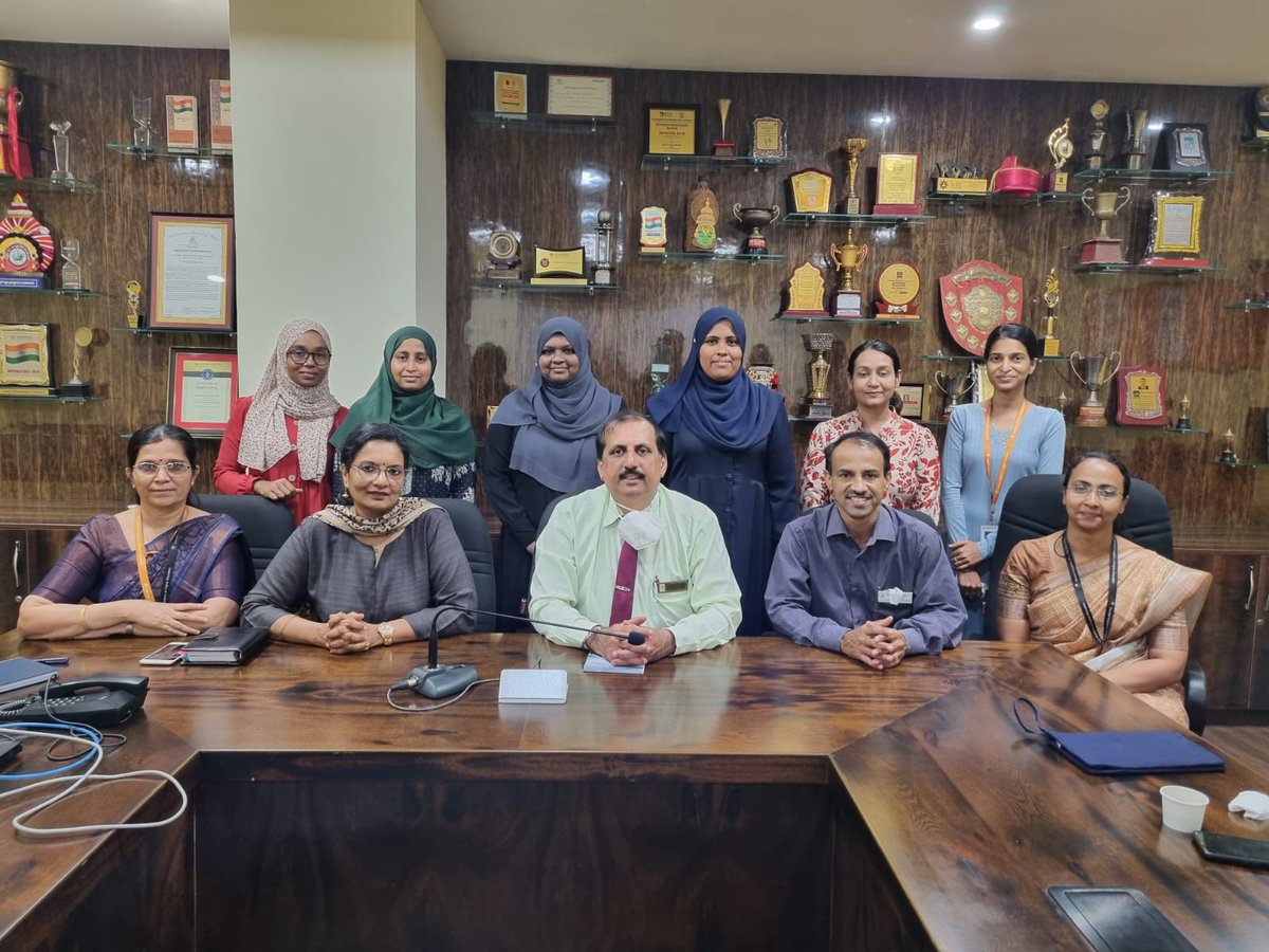 MCHP_MAHE's tweet photo. A five-member faculty delegation from the Department of Biomedical Sciences, Faculty of Health Sciences, @fhsmnu , is visiting MCHP, for a short-term faculty training program at the Department of Medical Laboratory Technology, MCHP. 
@OIAC_MAHE 
@MAHE_Manipal https://t.co/gbIrsRBByh