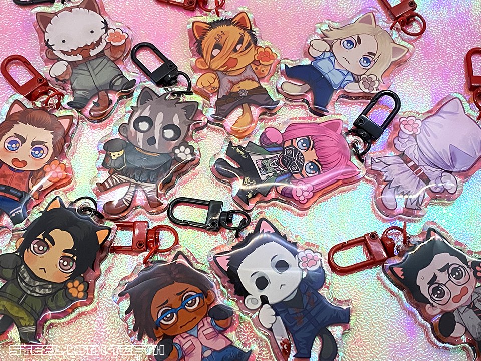 「DBD kitty charms are currently buy 3 get」|lili 🔪🩸のイラスト