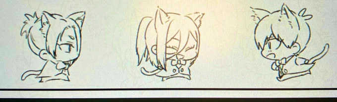 ちぃさいのでお茶を濁す朝
👑🐆🐈‍⬛
🐱🐱🐱 